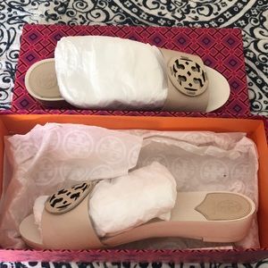 Tory Burch Miller Slides size 8